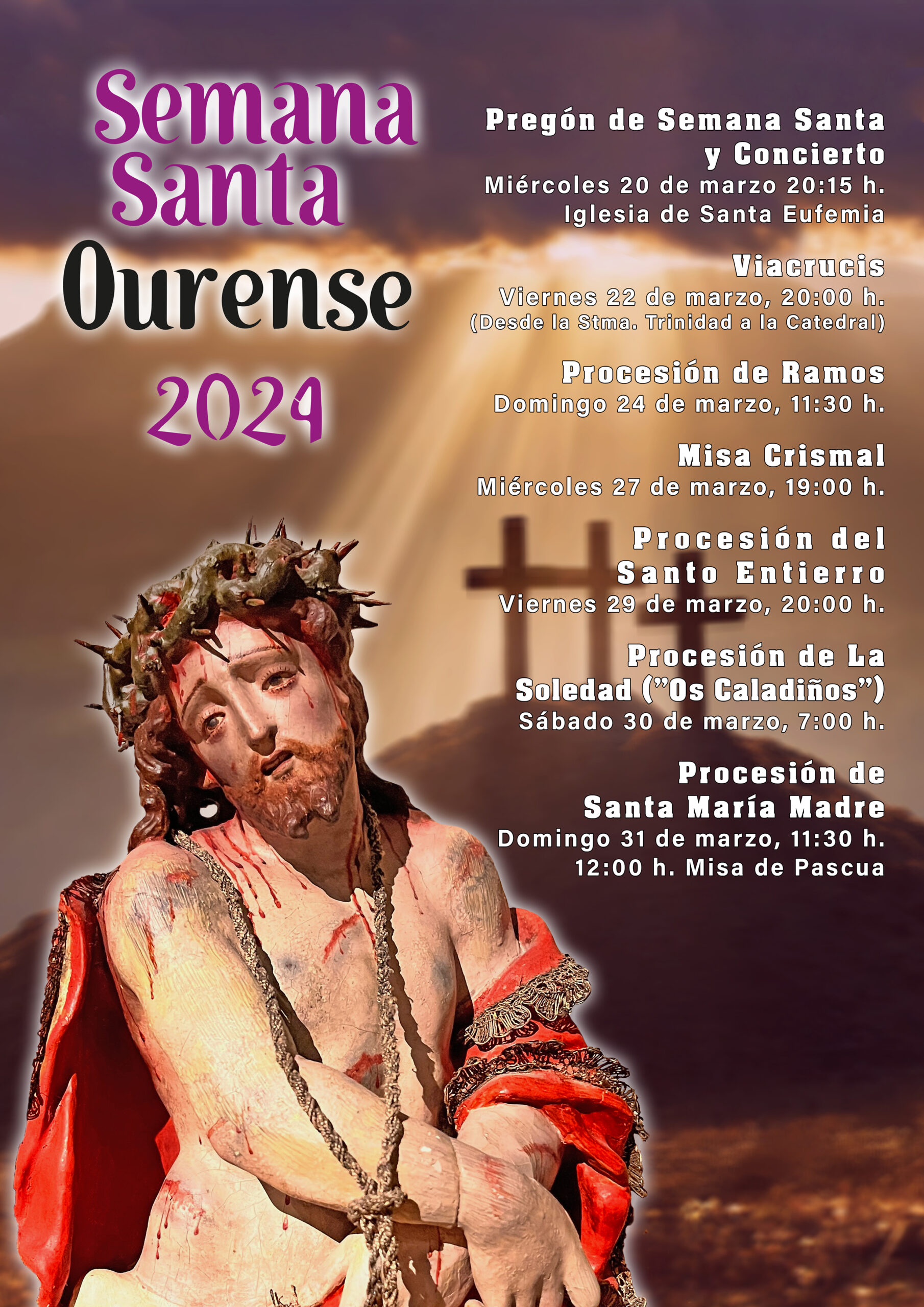 Semana Santa en Ourense 2024 Ourense / 
Orense